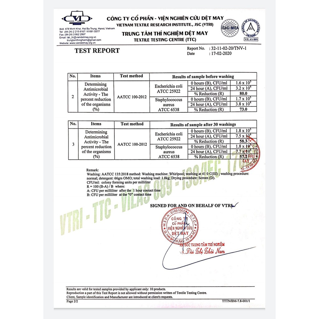 Khẩu trang vải kháng khuẩn NaNo đạt chuẩn xuất Nhật - Có hóa đơn VAT