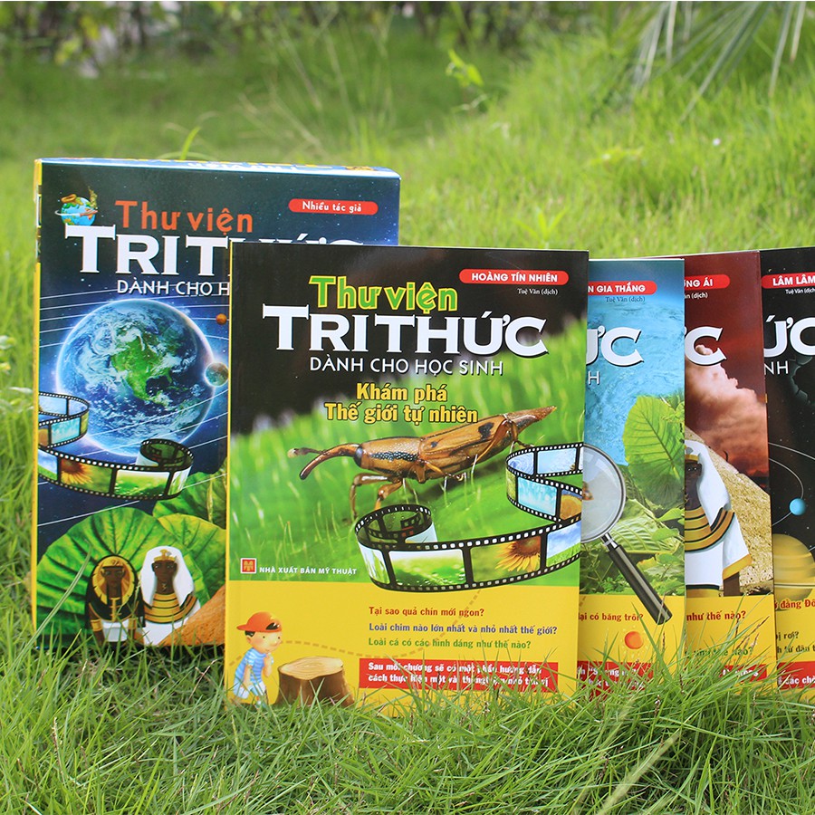 Sách: Thư Viện Tri Thức Dành Cho Học Sinh - Khám Phá Thế Giới Tự Nhiên