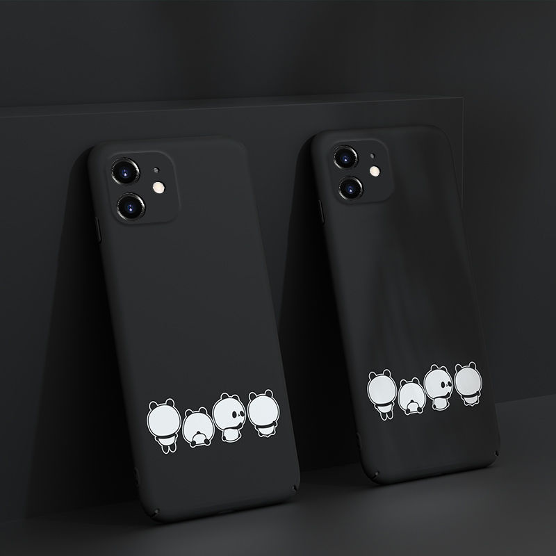 Ốp Điện Thoại Cứng Siêu Mỏng Họa Tiết Hoạt Hình Cho IPhone11promax 11 X Xs 7 8 Plus SE Xr Xs Max 11Pro 11ProMax 12 12Pro 12ProMax 12ProMax