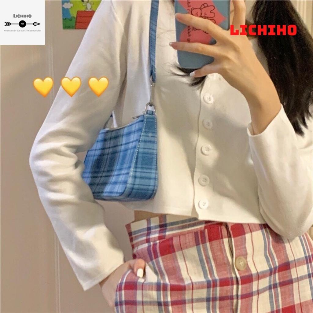Áo croptop tay dài YAN CT08 LICHIHO áo thun nữ chất lượng quyển rủ | BigBuy360 - bigbuy360.vn