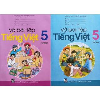 Vở Bài Tập Tiếng Việt Lớp 5 (Tập 1-2)
