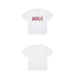 Áo thun ngắn tay cổ tròn ADLV White Donut Ring Trắng ADLV nam nữ