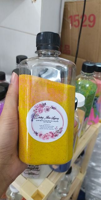 Combo 10 chai nhựa dẹp nắp đen 330ml