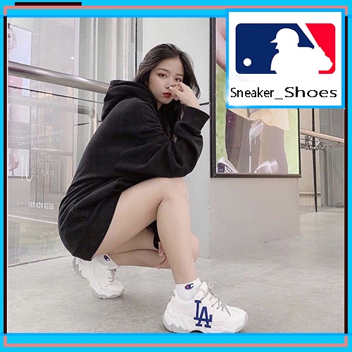 Giày_MLB LA, Giày Sneaker LA Cao Cấp Đế Cao Tăng Chiều Cao Full Box Bill | BigBuy360 - bigbuy360.vn
