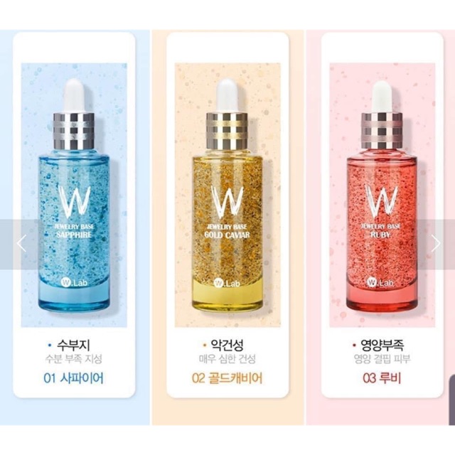 TINH CHẤT LÓT TRANG ĐIỂM W.LAB JEWELRY BASE