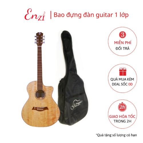 Bao đàn guitar acoustic classic cho đàn mini 3/4 và 1/2 vài dù bền đẹp Enzi