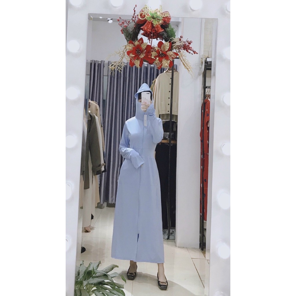 Sỉ áo chống nắng G.U- áo khoác chống nắng toàn thân vải thun lạnh nhật cao cấp VNXk | BigBuy360 - bigbuy360.vn