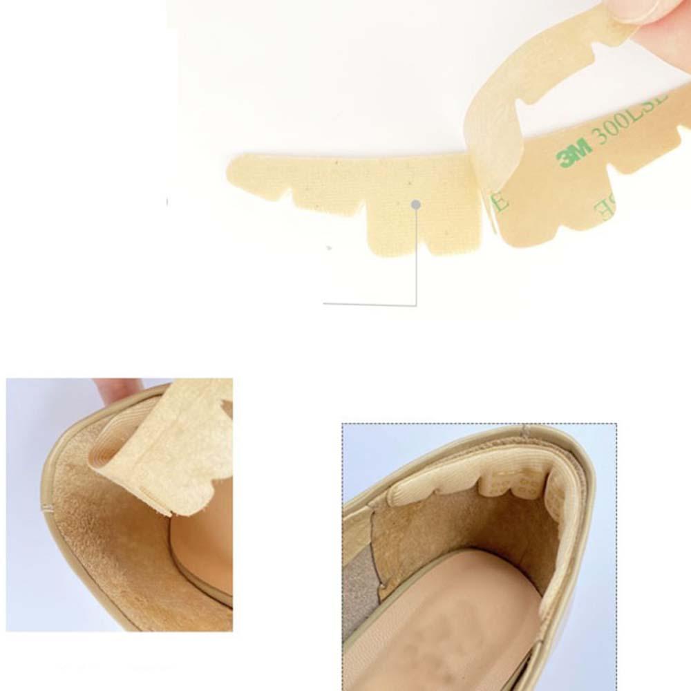 1 Cặp Miếng Dán Gót Chân Chống Mài Mòn Hình Bướm