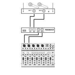 Chống hú micro Feedback XTR 2.0 Loại 1-tặng dây