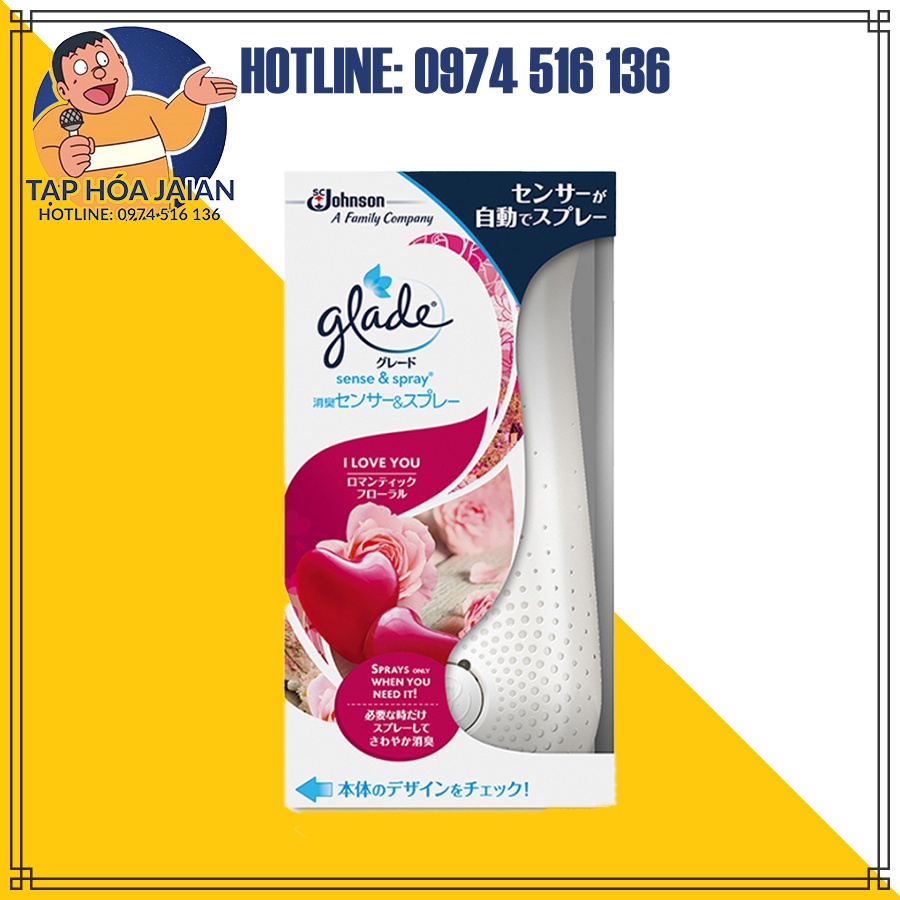 Máy Xịt Thơm Phòng Cảm Biến Glade Nhiều Hương [CSGD] Nhật Bản