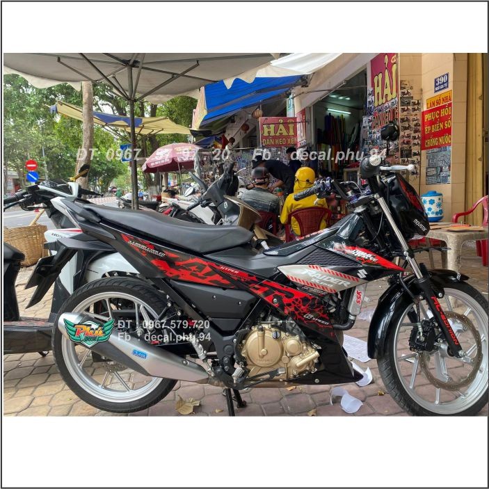 Tem Raider Đỏ đen (V)