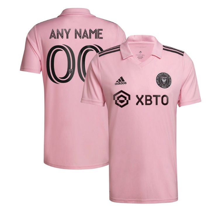 Áo Thun Số 2022 / 23 Inter Miami Màu Hồng