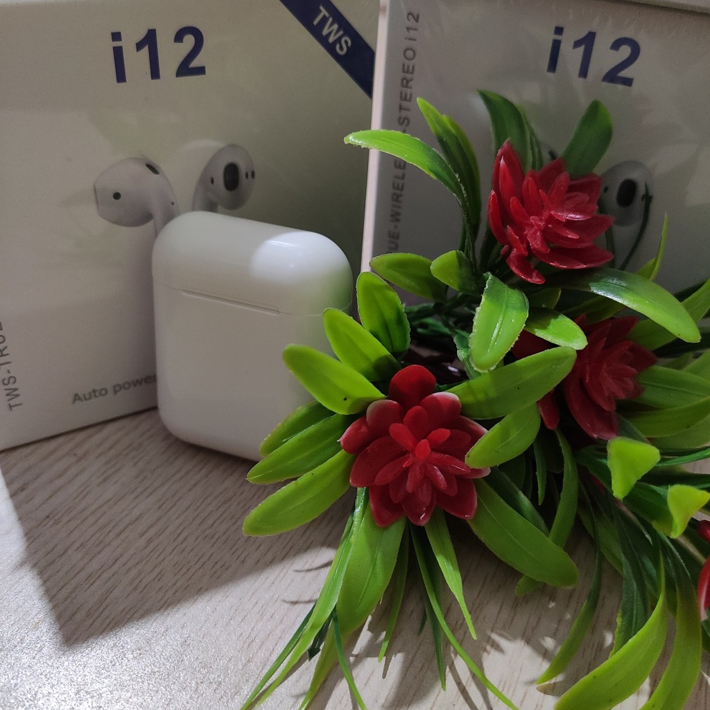 (𝑯𝒂̀𝒏𝒈 𝑪𝒉𝒖𝒂̂̉𝒏) Tai Nghe i12 TWS Bluetooth 5.0 . Tai nghe không dây cảm ứng | BigBuy360 - bigbuy360.vn