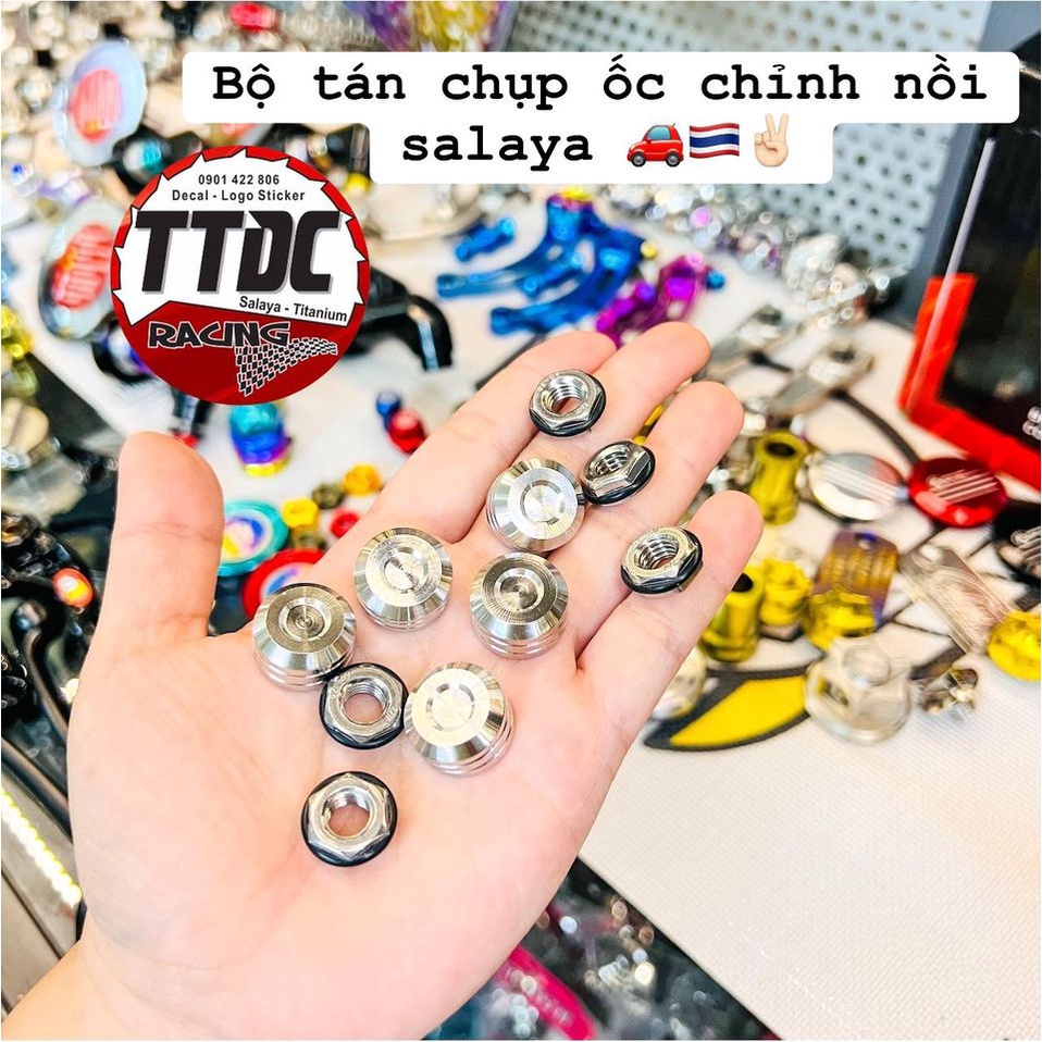Bộ tán chụp ốc chỉnh nồi 8li SALAYA gắn được các dòng xe honda ✌