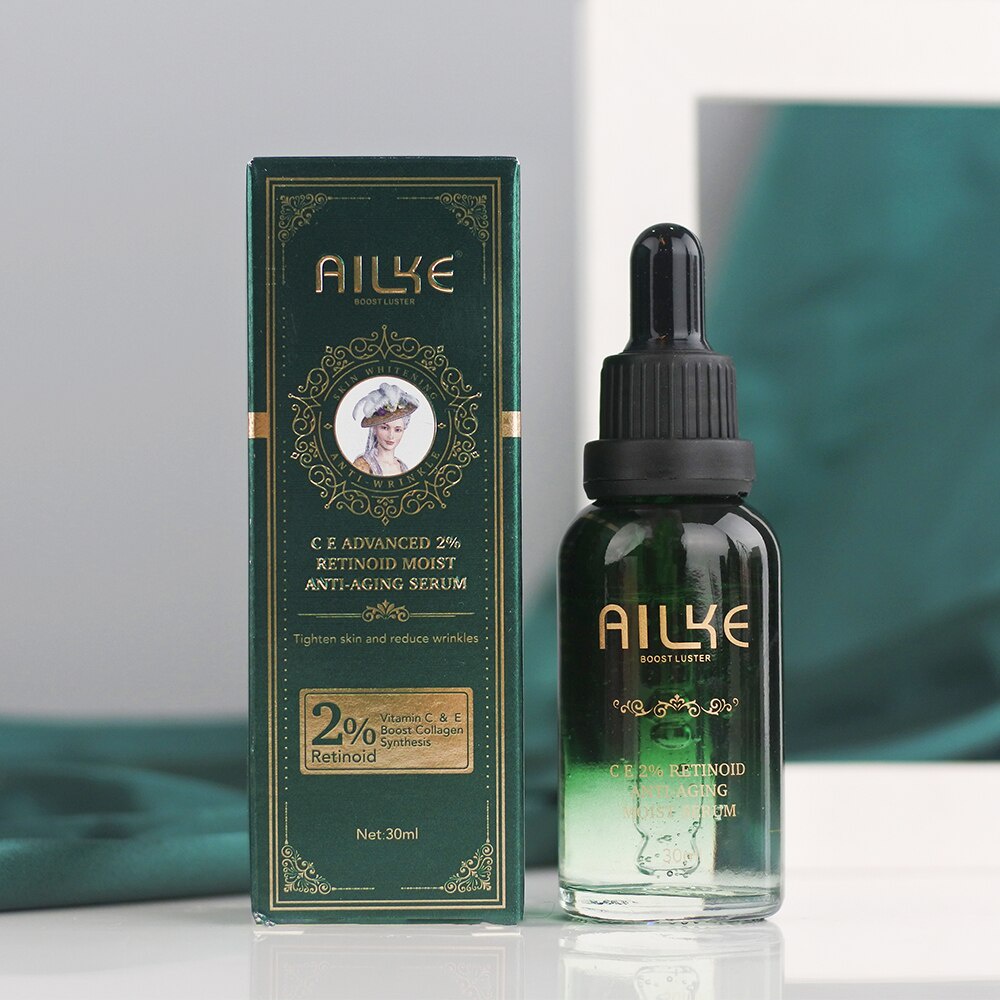 Kem Dưỡng Da Mặt Ailke Retinol Chống Lão Hóa Loại Bỏ Nếp Nhăn Làm Săn Chắc Và Làm Trắng Da Dưỡng Ẩm
