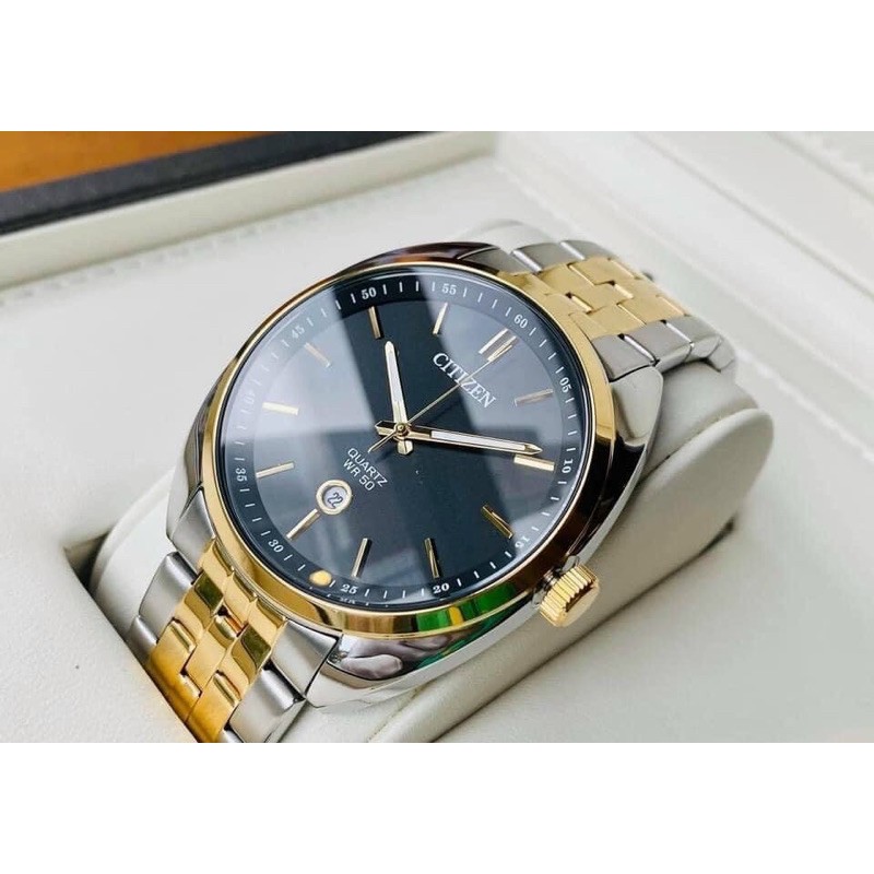 Đồng hồ Nam CITIZEN NEW MODEL 2020 dây thép, mặt 42mm