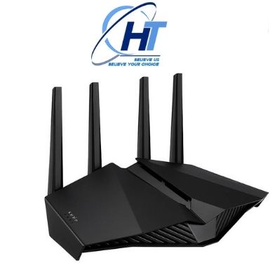 Router Wifi Asus Aura RGB RT-AX82U Hai Băng Tần, Chuẩn AX5400 (Chuyên Cho Game Di Động)