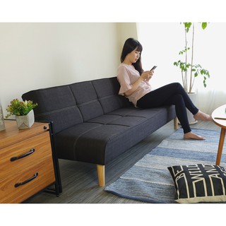 Ghế sofa giường đa năng BNS 2021 màu xám đen (170*86*35) SOFA BED