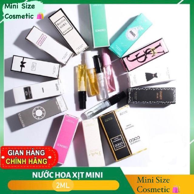 [CHÍNH HÃNG] Mẫu thử nước hoa mini 2ml các hãng