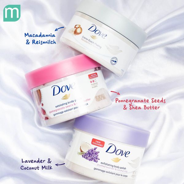 Tẩy Da Chết Toàn Thân DOVE Exfoliating Body Polish