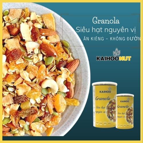 Ngũ cốc ăn kiêng - Granola siêu hạt nguyên vị nhập khẩu cao cấp 500gr