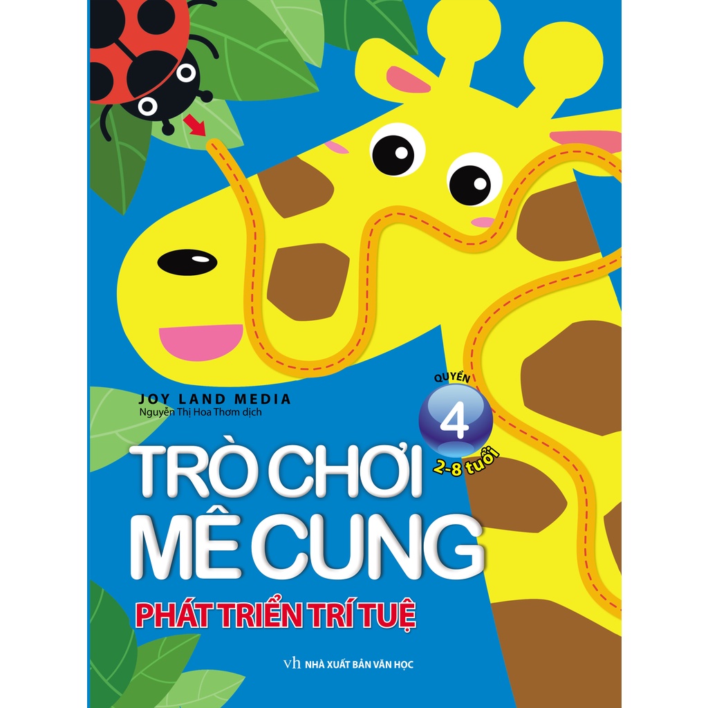 Sách Trò Chơi Mê Cung Phát Triển Trí Tuệ - Quyển 4