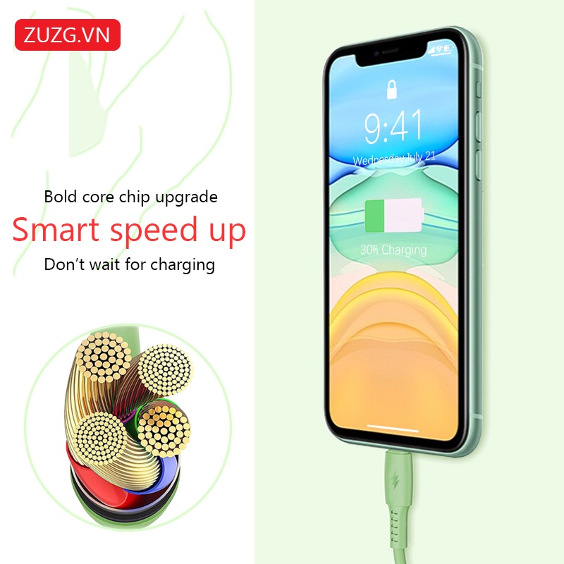 cáp sạc nhanh zuzg cho IPtablet táo RC02