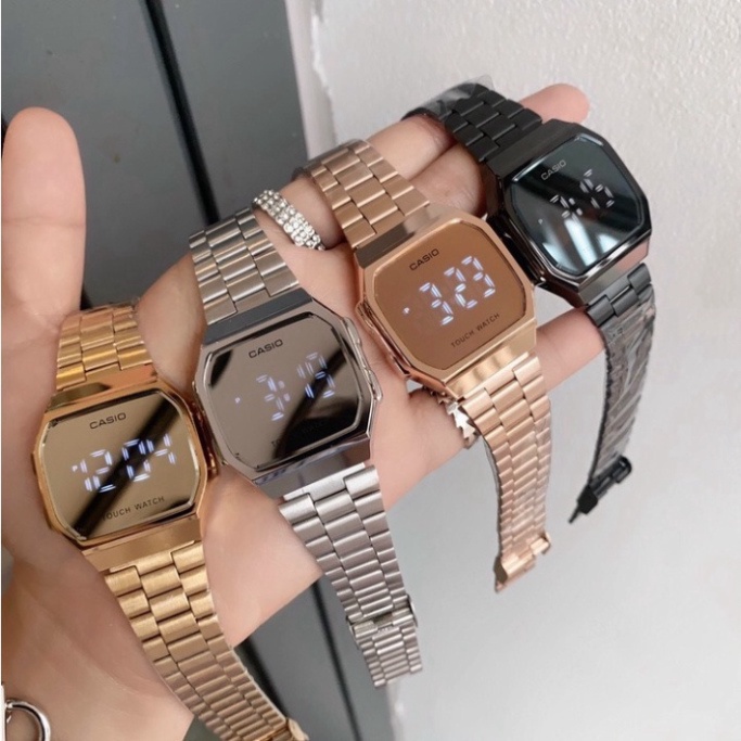 Đồng hồ Nam, nữ cảm ứng, vỏ thép không gỉ, siêu xinh, cá tính, đồng hồ unisex | BigBuy360 - bigbuy360.vn