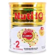 Sữa bột Nuti IQ Gold Step 2 - 3 - 4, Nuti Food, Lon 900g / date mới nhất