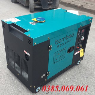 Máy phát điện chạy dầu 8kw bamboo 9800et