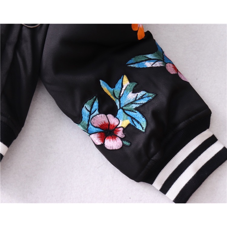 Áo bomber nữ thêu Ulzzang cực đẹp