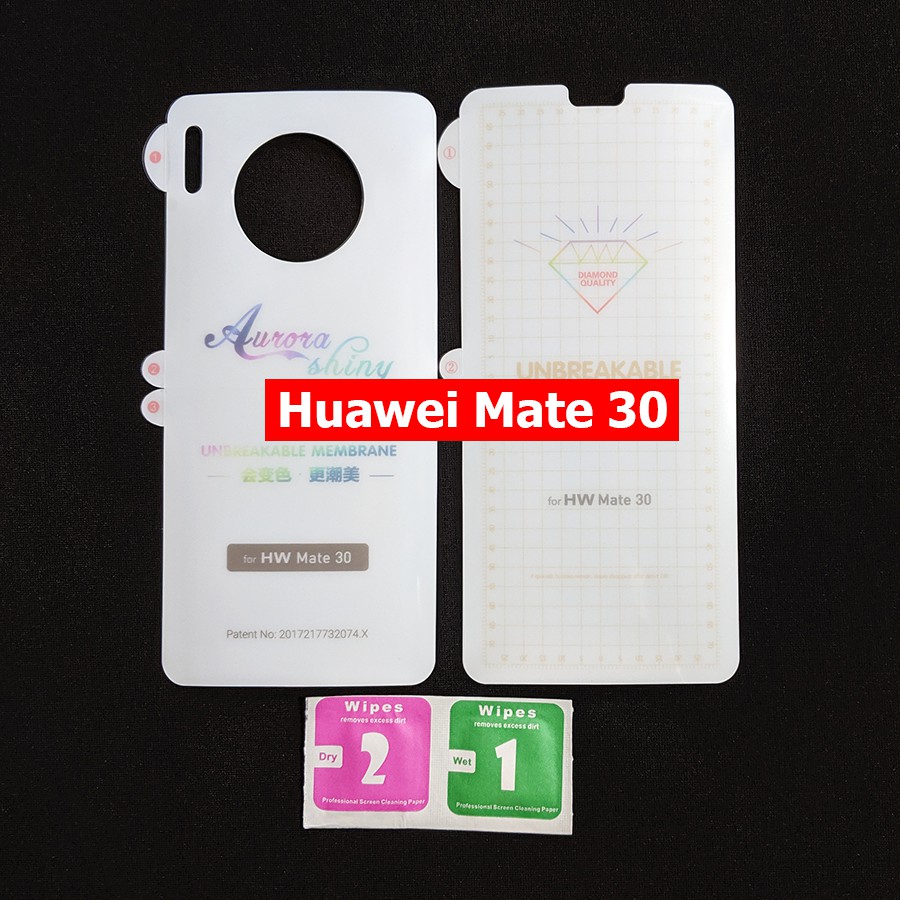 Dán chống xước PPF Huawei Mate 30 (2 mặt)