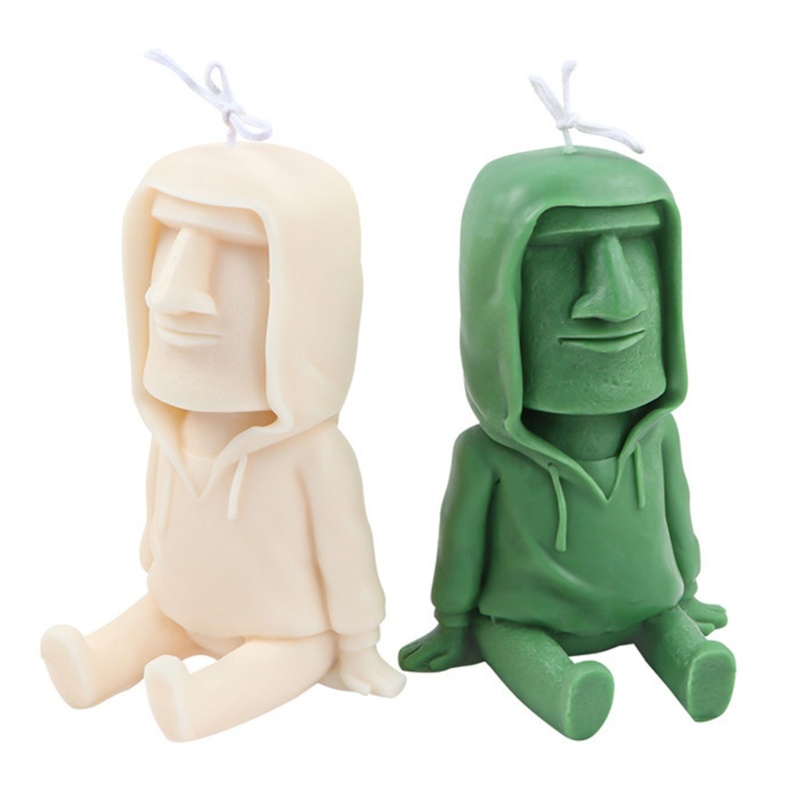Khuôn Làm Nến Bằng Silicone Hình Super Stoneman