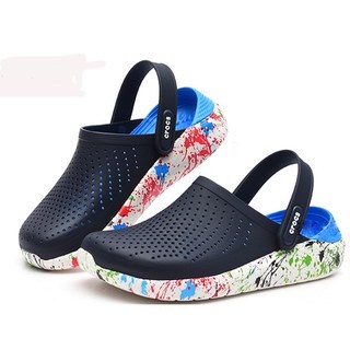 Dép Sục Cross Clog Literidde Đẹp, Êm, Bền Nhẹ Cho Nam Và Nữ mẫu camo vảy sơn.