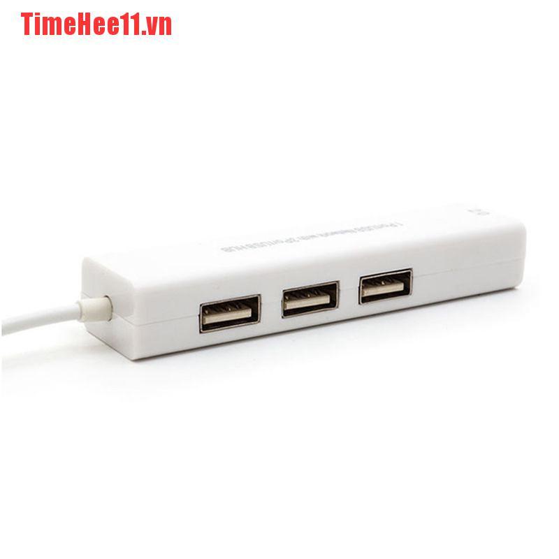 【TimeHee11】USB 2.0 To LAN/RJ45 Gigabit Ethernet Network Adapter 3 USB 2.0 Por | BigBuy360 - bigbuy360.vn