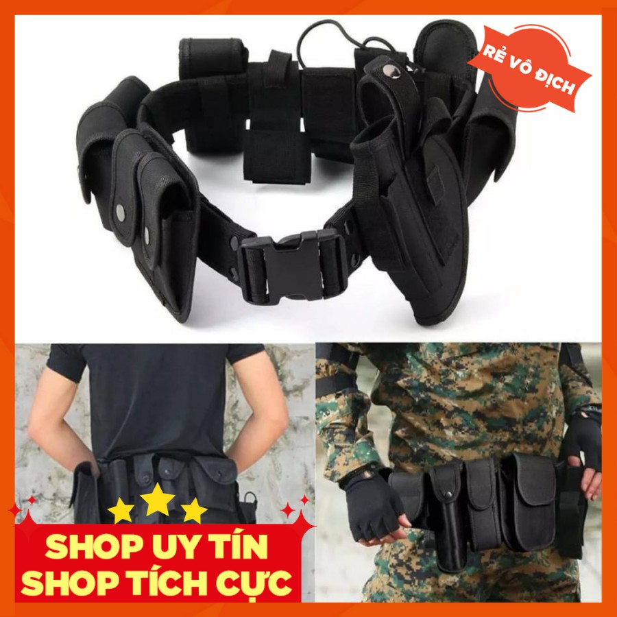 Đai đeo công cụ thắt lưng công cụ bảo vệ belt tactical đai đeo đa năng