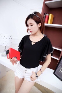 Áo voan kiểu hàn quốc