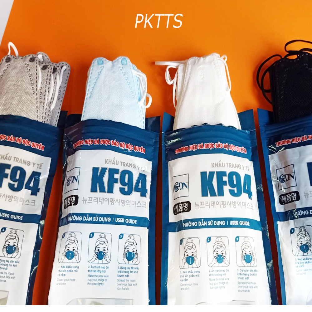 Khẩu trang Duy Ngọc KF94 ngăn bụi mịn, kháng khuẩn 4 lớp