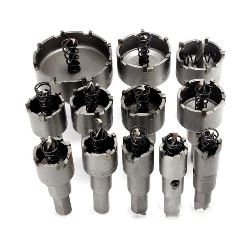 Set 12 Mũi Khoan Lỗ Bằng Thép Không Gỉ Chất Lượng Cao