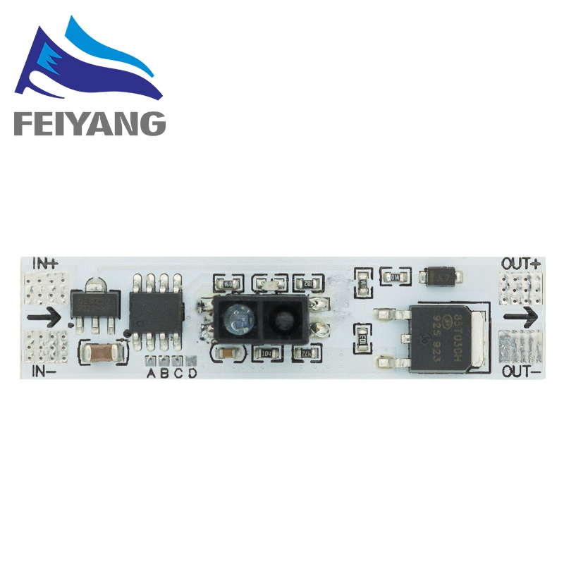 Mô-đun cảm biến quét vân tay thông minh DC 5V-24V 12V 72W 3A