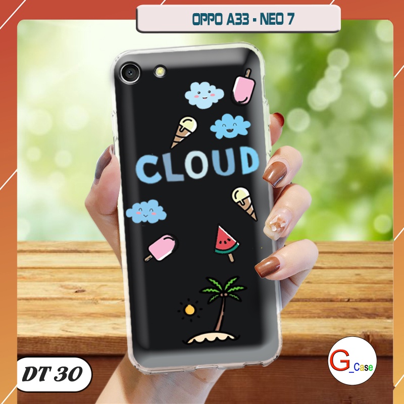 Ốp lưng điện thoại Oppo A33 NEO 7 dẻo trong in hình