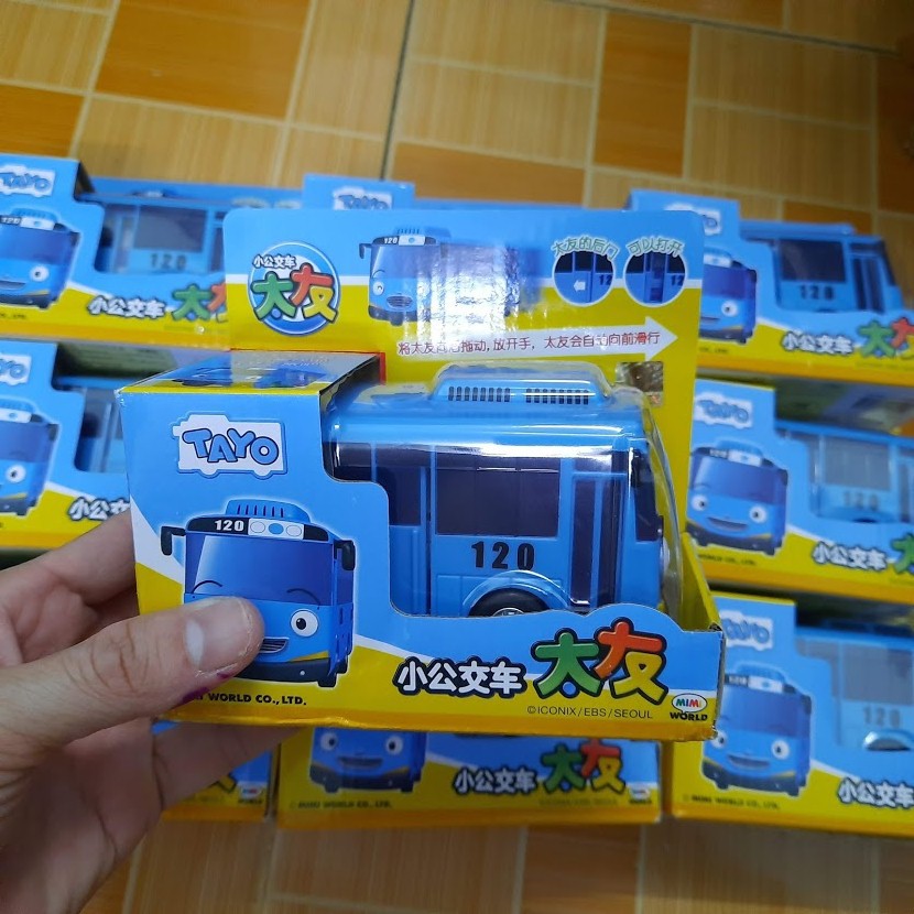 Đồ chơi xe buýt Tayo The little bus bằng nhựa cao cấp đồ chơi trẻ em mô hình xe to