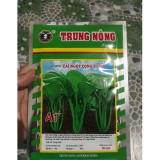 Hạt giống cải ngọt cọng xanh 20gam
