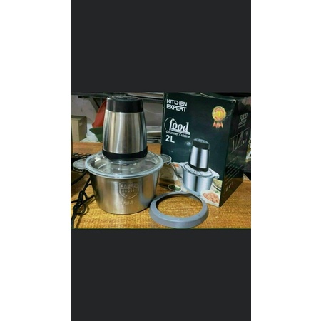 MÁY XAY THỊT FOOD PROCESSOR HDA CỐI INOX 304 DUNG TÍCH 2 LÍT