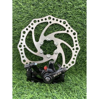 bộ phanh đĩa xe đạp 160mm bắt ốc