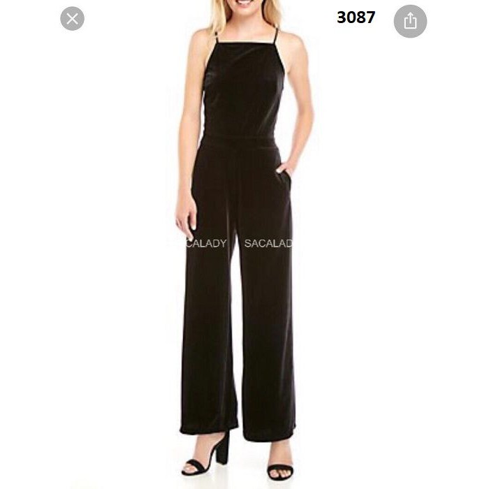 Jumpsuits Nhung 2 Dây Crown 60-80kg - 3087