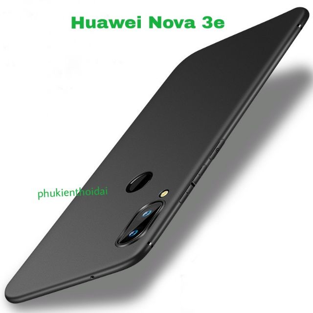 Huawei Nova 3e FREESHIP Từ 50k Ốp lưng dẻo siêu mỏng bảo vệ camera cho Nova 3e