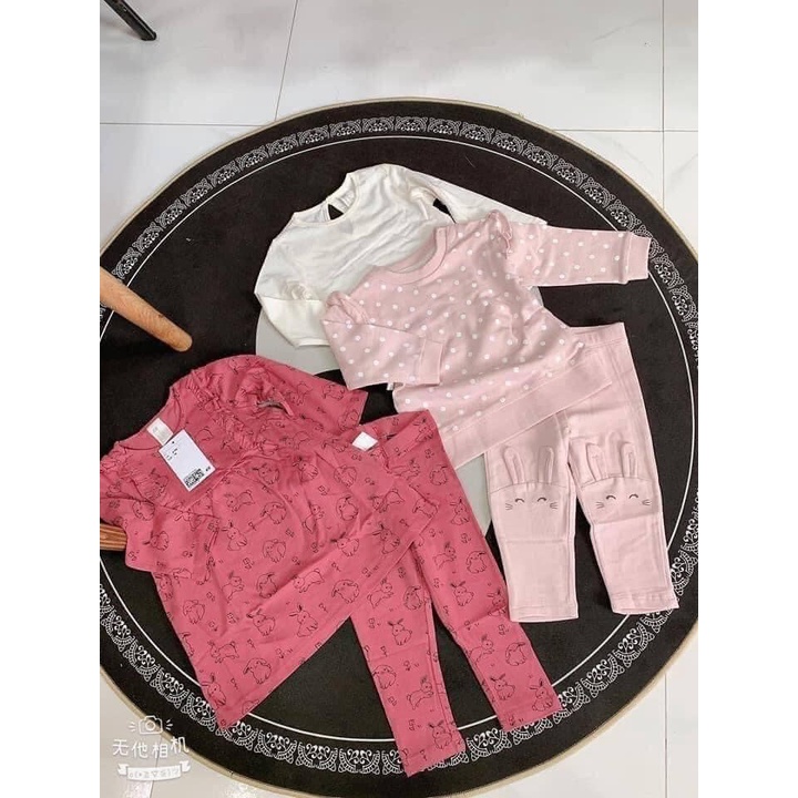 Set 5 chi tiết cho bé gái Hm authentic