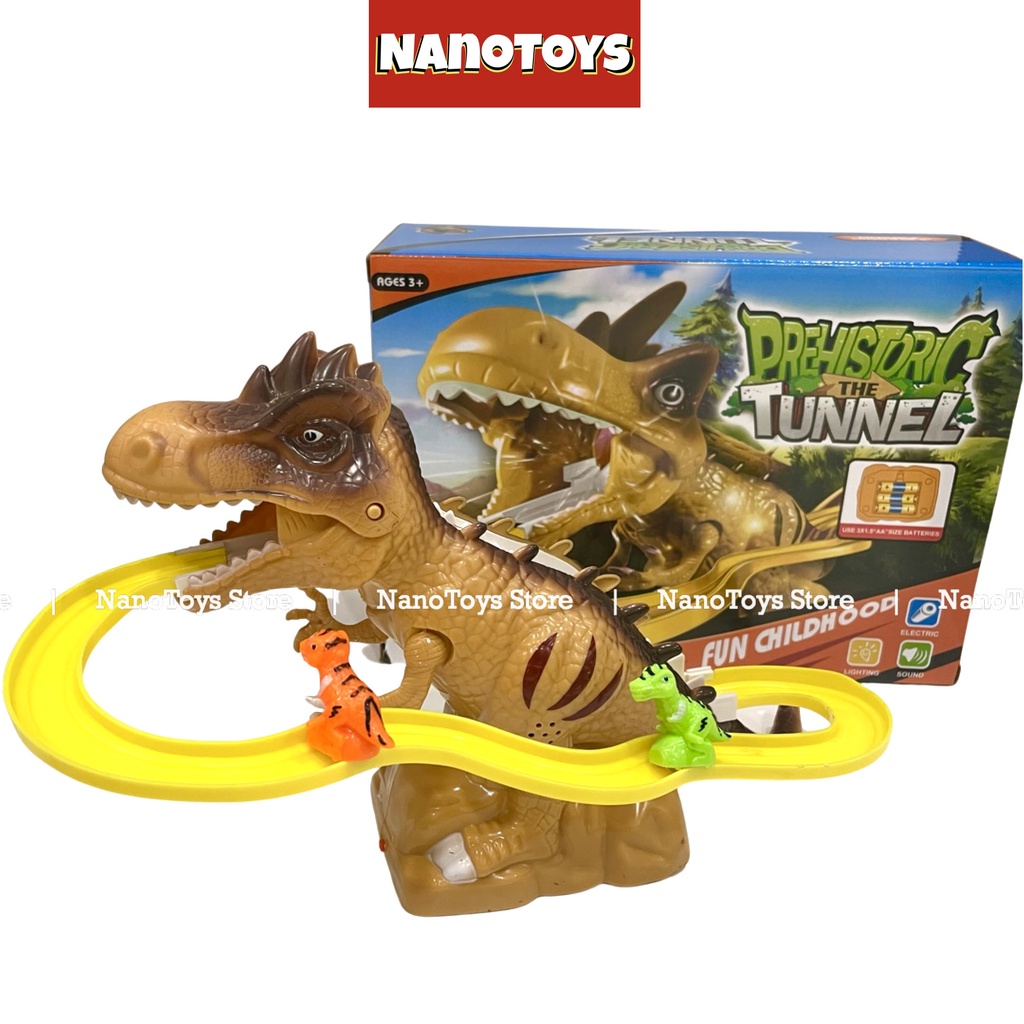 ĐỒ CHƠI LEO CẦU THANG - CHÓ CỨU HỘ, HEO CON, VỊT CON, KHỦNG LONG - TẶNG KÈM PIN - NANOTOYS STORE