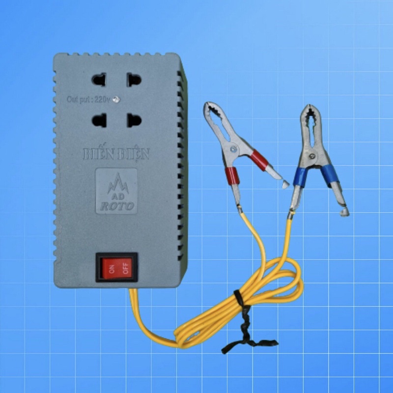 Biến điện 12v ra 220V 60w (thiết bị kích điện, đổi điện)